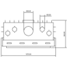 Foyer bois Flat 90 x 50 A.Caminetti