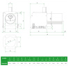Brûleur Granulés BMax B-Essential ROUND 50kw