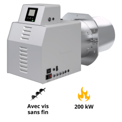 Brûleur granulés B-Two 200 kW BMax