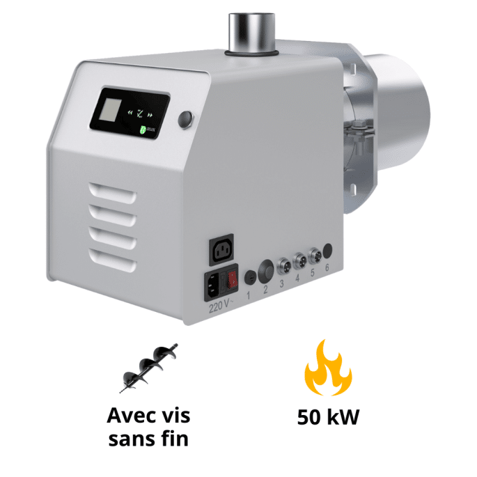 Brûleur Granulés BMax B-Essential ROUND 50kw