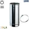 Tuyau élément droit 50 cm inox diam. 150 mm Edilinox