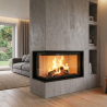 Foyer bois Quattro 80 L A.Caminetti