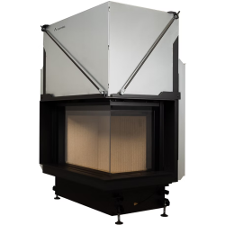 Foyer bois Quattro 70 R Premium A.Caminetti