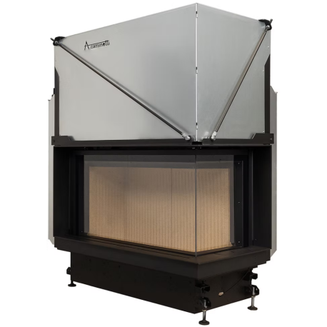 Foyer bois Quattro 90 R Premium A.Caminetti