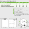 Chaudière fioul sol OLIO Condens 7000F FBOC 22 H MX25 CW400 Chauffage seul BOSCH