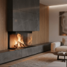 Foyer Bois Crystal 90 Premium A.Caminetti