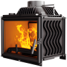 Insert à bois en fonte 12,3 kW W17 ECO KAWMET