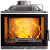 Insert à bois en fonte 12.3 kW W17 decor ECO KAWMET