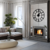 Insert à bois en fonte 12.3 kW W17 decor ECO KAWMET