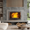 Insert à bois en fonte 16.1 kW W17 Panorama ECO KAWMET