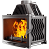 Insert à bois en fonte 16.1 kW W17 Panorama ECO KAWMET