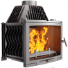 Insert à bois en fonte 16.1 kW W17 Panorama ECO KAWMET