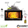 Insert à bois W16 13,5 KW Black KAWMET