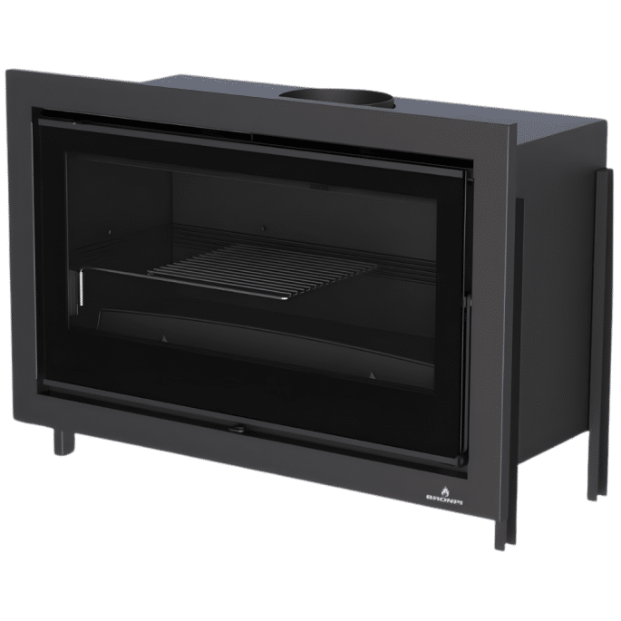 Insert à bois Frontal avec turbine Paris-90 Bronpi