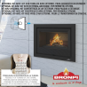 Insert bois Paris 70 Vision Bronpi + ventilation