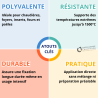 Colle réfractaire 2.5Kg