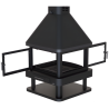 Cheminée centrale à bois HUELVA 16 kW Bronpi