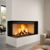 Foyer bois Quattro 90L Premium A.Caminetti