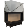 Foyer bois Quattro 90L Premium A.Caminetti