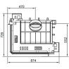 Foyer bois Quattro 50R Premium A.Caminetti
