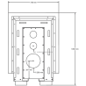 Foyer bois Crystal 3D 50x70 A.Caminetti