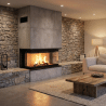 Foyer bois Crystal 100 Premium A.Caminetti