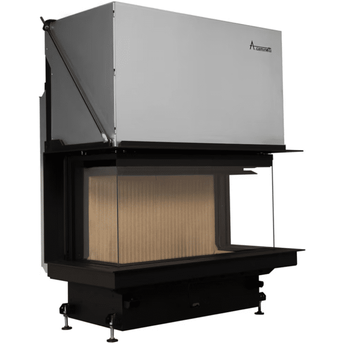 Foyer bois Crystal 100 Premium A.Caminetti