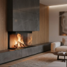 Foyer bois Crystal 90 Premium A.Caminetti