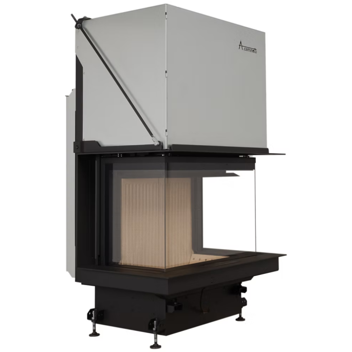 Foyer bois Crystal 90 Premium A.Caminetti