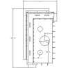 Foyer bois Quattro 100L A.Caminetti