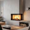 Foyer bois Quattro 80L A.Caminetti