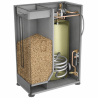 Réservoir pour BIOCLASS avec ballon E.C.S. Domusa