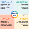 Pack Chaudière bois Ferroli SFL 7 + Ballon tampon 1000 L