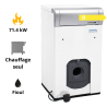 Chaudière fioul en fonte à équiper d'un brûleur JAKA HFS 70 Domusa