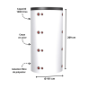 Ballon tampon 1000 Litres Standard Thermador