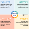 Chaudière fioul Terma 23 HSB Cheminée 28 kW sans brûleur Domusa