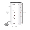 Ballon tampon 300 L Gamme Plus Thermador