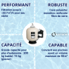Filtre à sable pour piscine SR760 CEC