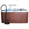 Rampe d'accès et de sécurité Covervalet spa avec socle et lumière bleue