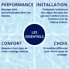 JetPaks pour Spa Design Line Villeroy & Boch