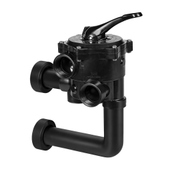 Vanne de filtre 6 voies avec tubulures pour SR/TR 475-610 CEC Vanne de filtre 6 voies avec tubulures pour SR/TR 475-610 CEC