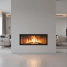 Foyer bois Flat 150 x 50 A.Caminetti