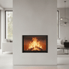 Foyer bois Flat 75 x 50 A.Caminetti