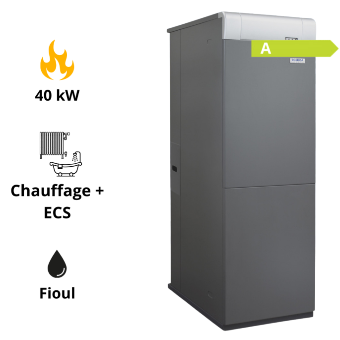 Chaudière fioul condensation MCF 30 HDX CONDENS Domusa