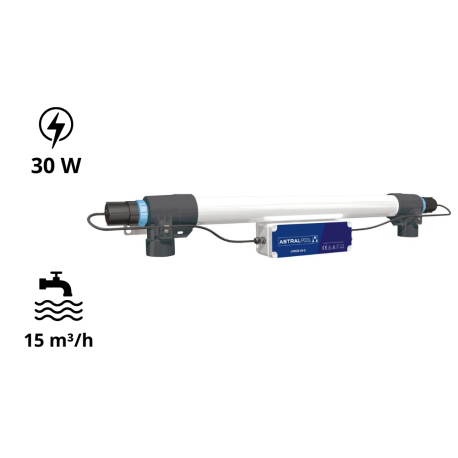 Traitement ultra violets Lyriox UV-C 15W