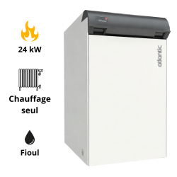 Chaudière fioul Basse température Atlantic Pluton 6024 / NOx 24 chauffage seul