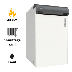 Chaudière Sol Fonte au Fioul Basse température Atlantic Pluton 6024 chauffage seul Chaudière Sol Fonte au Fioul Basse température Atlantic Pluton 6024 chauffage seul