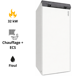 Chaudière Sol Fonte au Fioul Basse température Atlantic Pluton 6024 chauffage seul