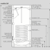 Pack Préparateur ECS 140 L + Vase d'expansion 8 L + Résistance électrique 2kW + Soupape sanitaire