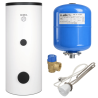 Pack Préparateur ECS 300 L + Vase d'expansion 12 L + Résistance électrique 3kW + Soupape sanitaire